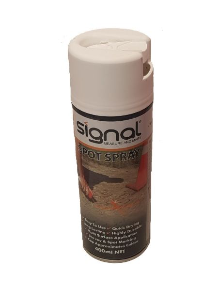 Picture of SIGNAL SPOT MARKER PAINT WHITE